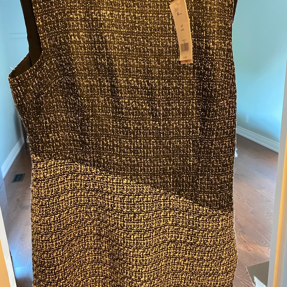 Banana republic work tweed dress.